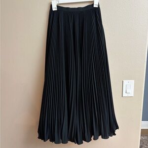 Anthony Moto for Moroci Skirt Black Full Pleated Circle Skirt Zip Women’s 4